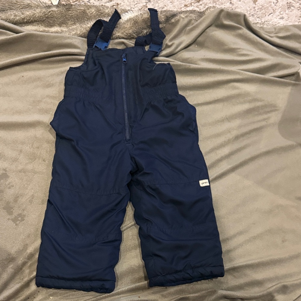 Carter's Navy Kids Snow Pant Overalls